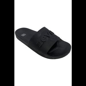 Levi's Women's 3D Slide Sandals Black - Medium